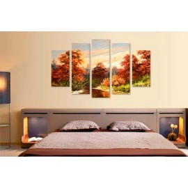 Tablouri canvas Peisaj culori toamna 8297
