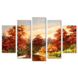 Tablouri canvas Peisaj culori toamna 8297
