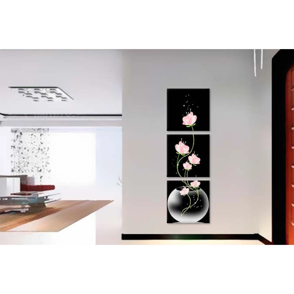 Tablouri canvas Flori de lotus in bol 8873