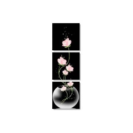 Tablouri canvas Flori de lotus in bol 8873