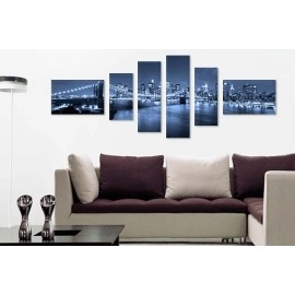 Tablouri canvas Blue Manhattan 3714