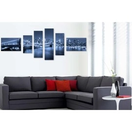 Tablouri canvas Blue Manhattan 3714