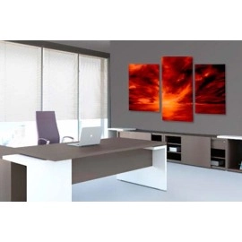 Tablouri canvas Mare-cer rosu 3171