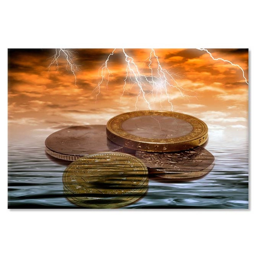 Tablouri canvas Abstract money 8442
