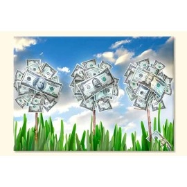 Tablouri canvas pomi cu bani 9789