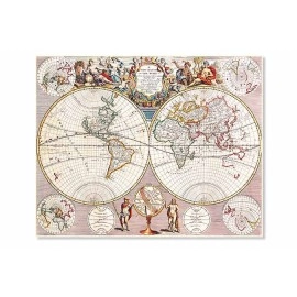 Tablouri canvas harta vintage 11235