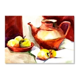 Tablouri canvas Fructe si ceainic 8226