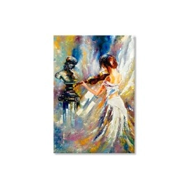 Tablouri canvas Cantareata la vioara 7350