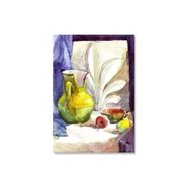 Tablouri canvas Vas din lut si fructe 6383