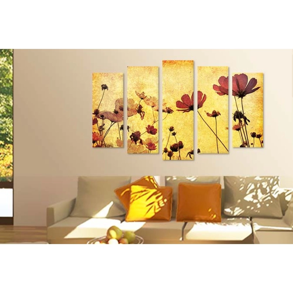 Tablouri canvas Flori de hartie 4573