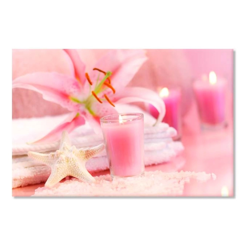 Tablouri canvas Relax pink spa 66546