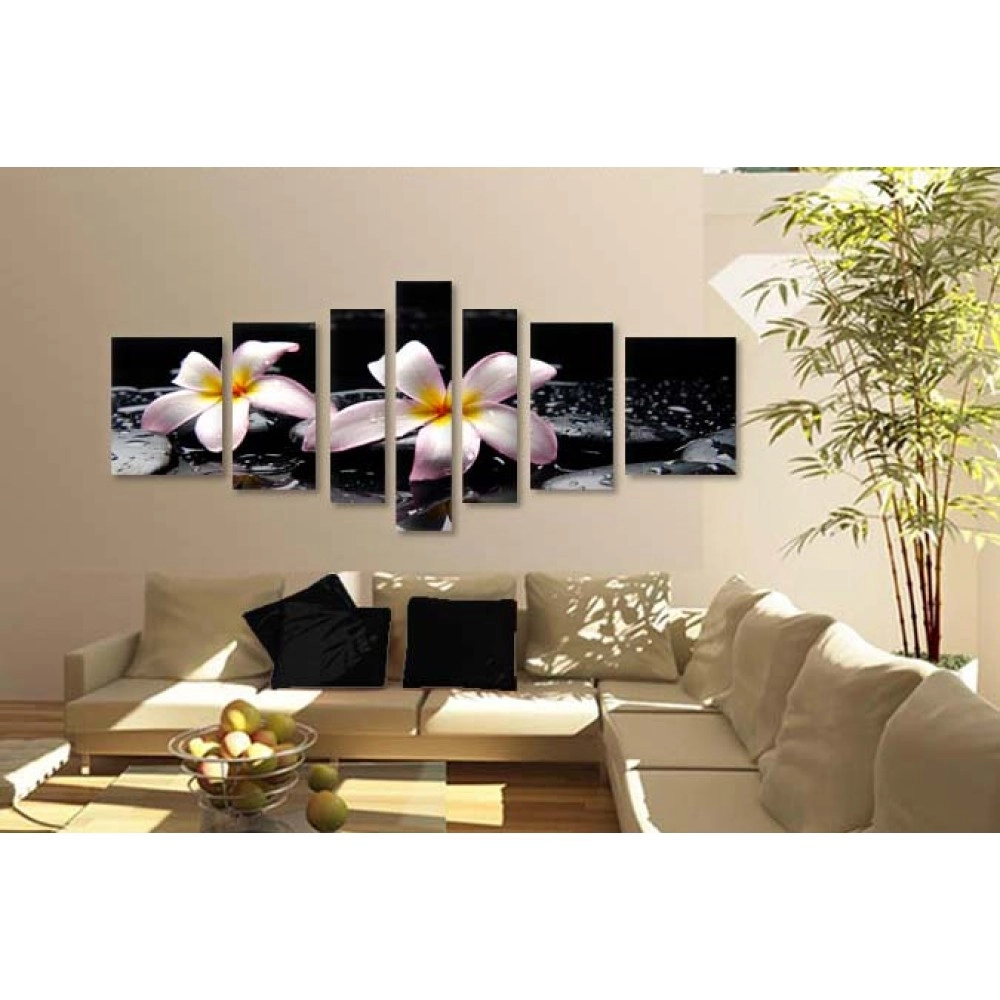 Tablouri canvas Plumeria relax 75450