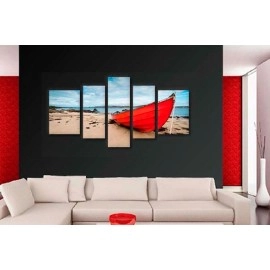 Tablouri canvas Barca pe mal 51041