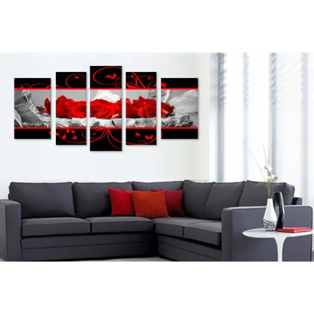 Tablouri canvas Trandafiri rosii 6566