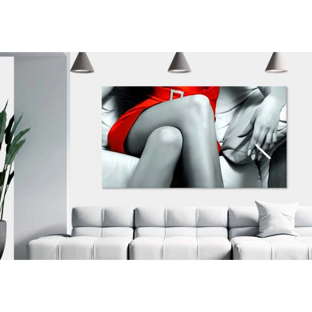 Tablouri canvas rosu 14289