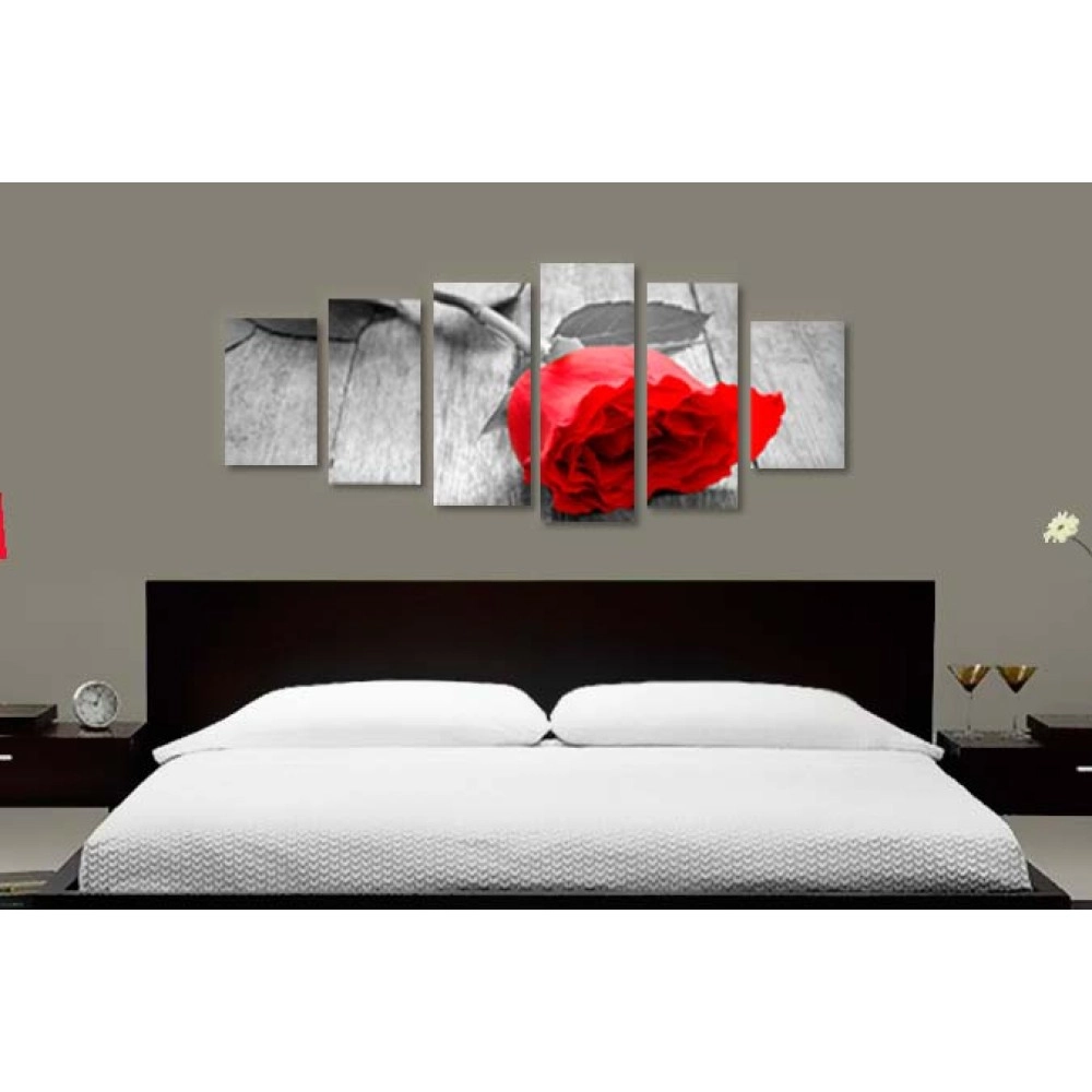 Tablouri canvas Trandafir rosu 38170