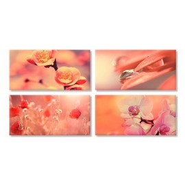 Tablouri decorative rosu-mov 65725