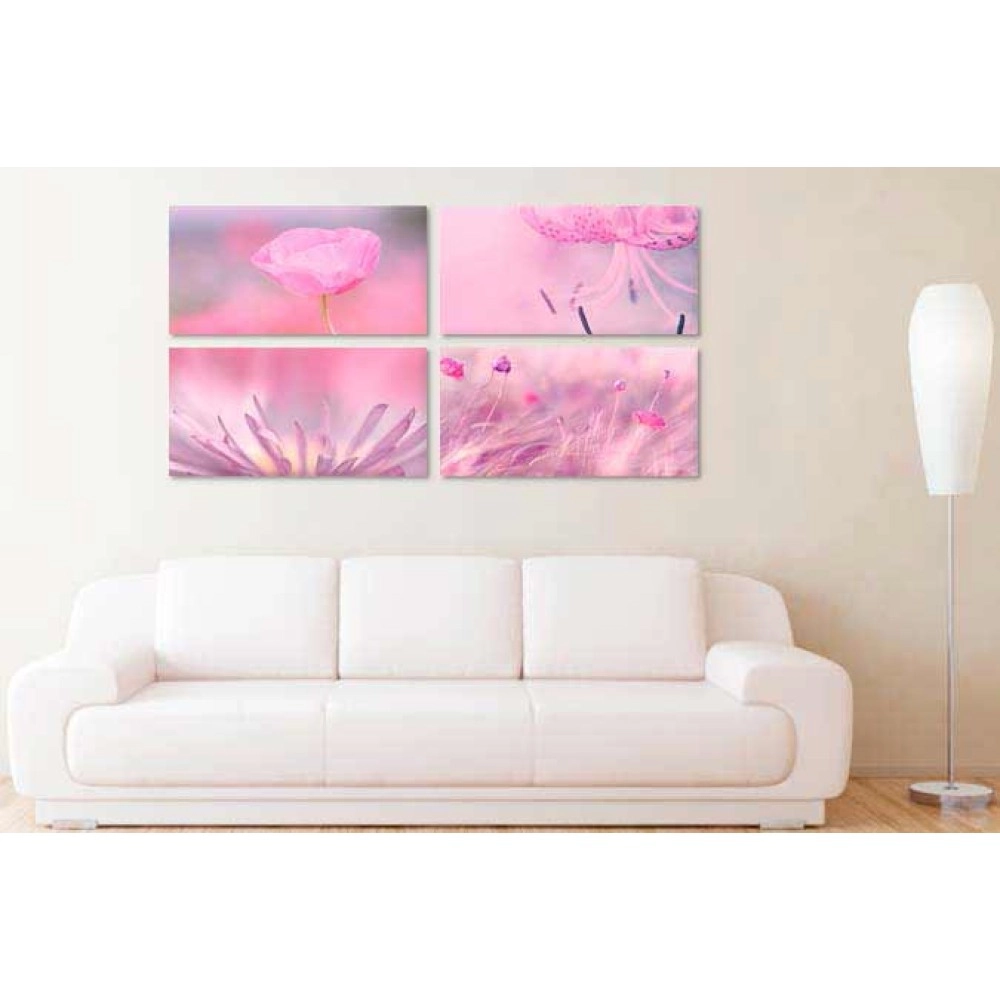 Tablouri canvas Roz Incamadin 6524