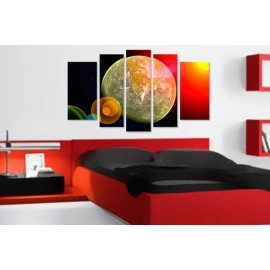 Tablouri canvas Planeta in lumina 9778
