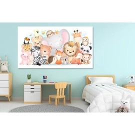 Tablou canvas camera copii animalute