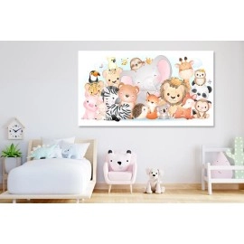 Tablou canvas camera copii animalute