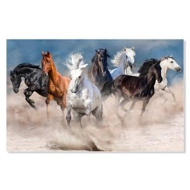 Tablou canvas cai cabrati 16141