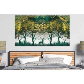 Tablou cerbi in padure 43129