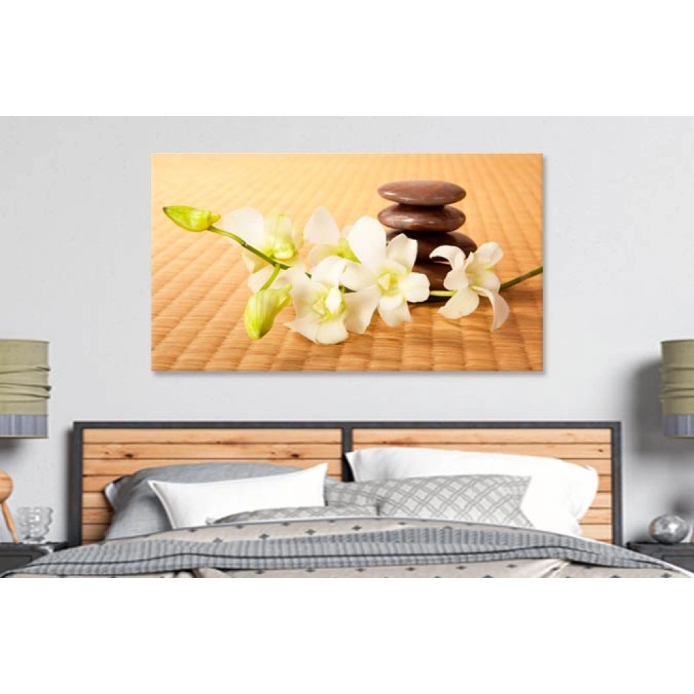 Tablouri canvas Orhidee bambus 10142