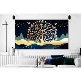 Tablou copacul vietii valuri 16160