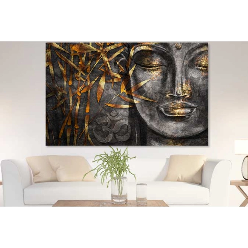 Tablou feng-shui Budha semn om-aum