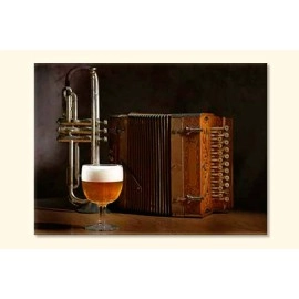 Tablouri canvas Beer+trumpet 6442