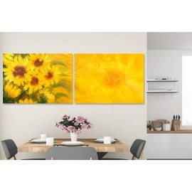 Tablouri living floarea soarelui