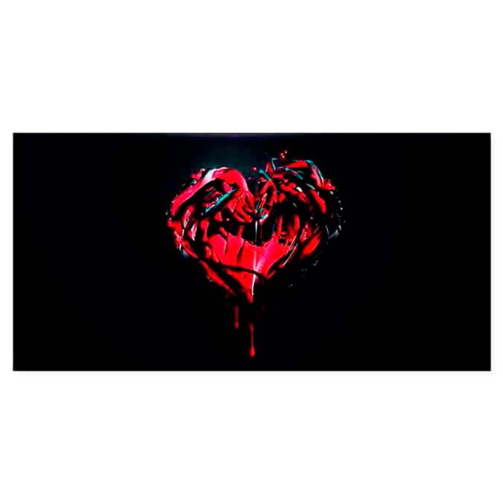 Tablouri canvas Inima abstract 2325