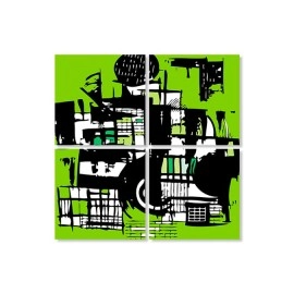 Tablouri canvas green 4256