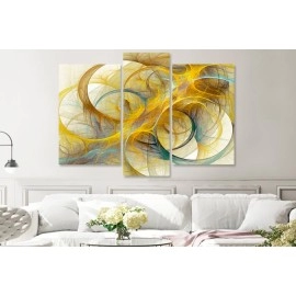 Tablouri canvas abstract fractal geometrie