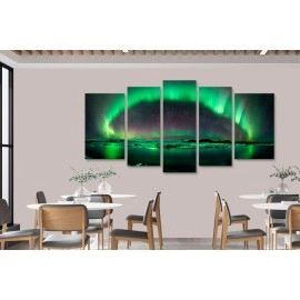 Tablouri canvas Aurora boreala 69004
