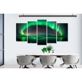 Tablouri canvas Aurora boreala 69004