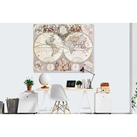 Tablouri canvas harta vintage 11235