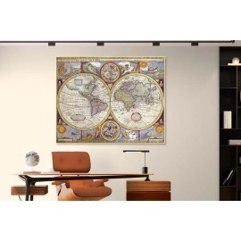 Tablouri canvas harta vintage 11239