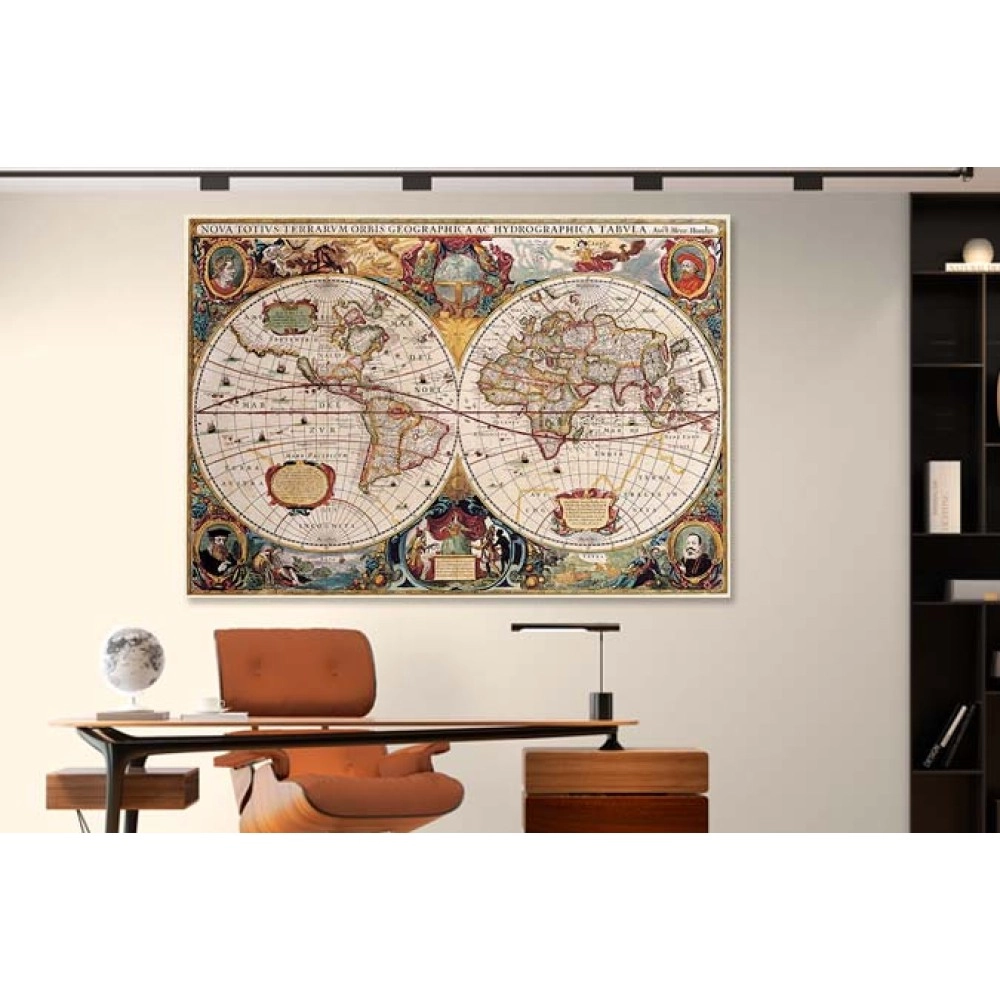 Tablouri canvas harta vintage 11240