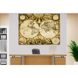 Tablouri canvas harta vintage 11243