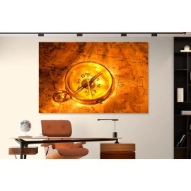 Tablouri canvas Busola pe harta 4837