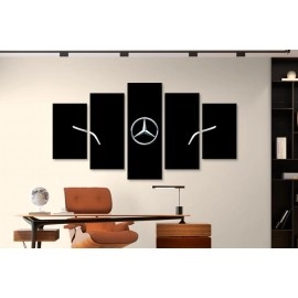 Tablouri canvas sigla Mercedes