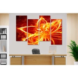 Tablouri canvas floare fire 7247