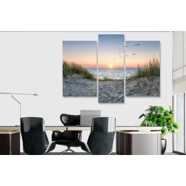 Tablouri canvas peisaje plaja in asfintit