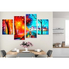 Tablouri canvas Plimbare in parc 4054