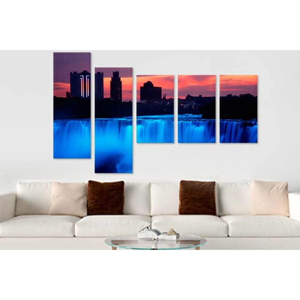 Tablouri canvas waterfall 9210