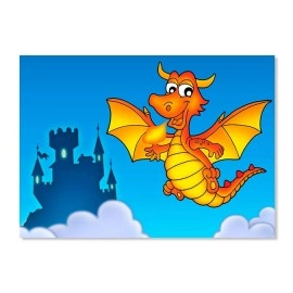 Tablouri canvas Dragon 5699