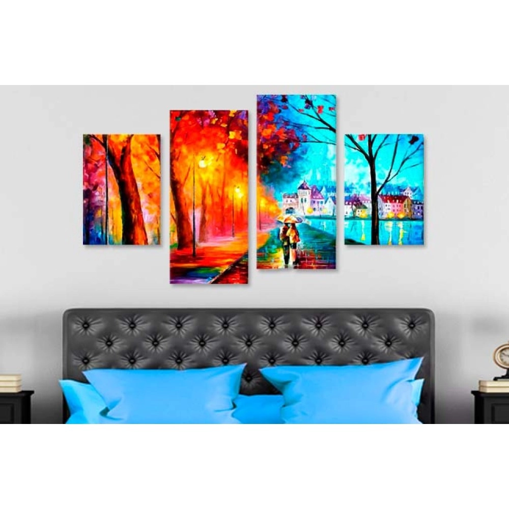 Tablouri canvas Plimbare in parc 4054