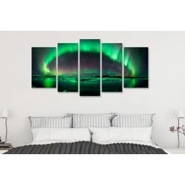 Tablouri canvas Aurora boreala 69004
